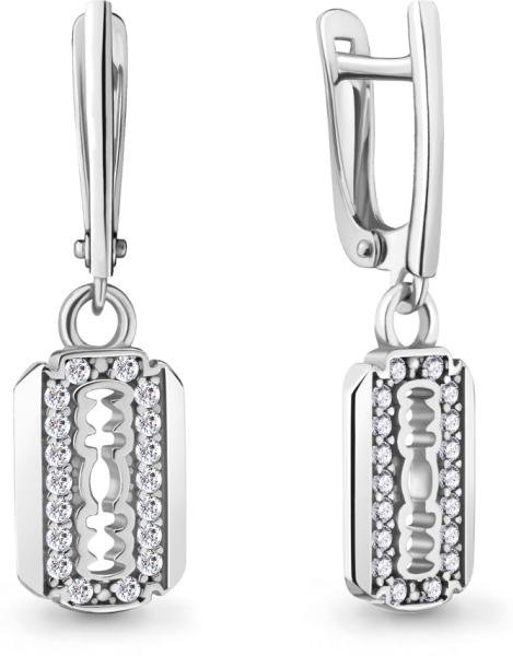 Серьги Aquamarine 48403А  купить,NaN