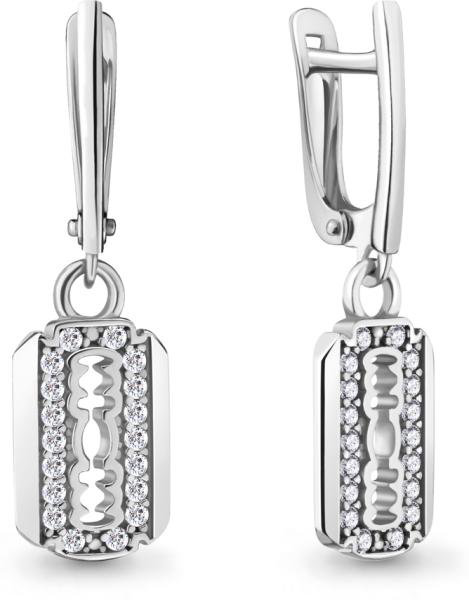 Серьги Aquamarine 48403А  купить,NaN