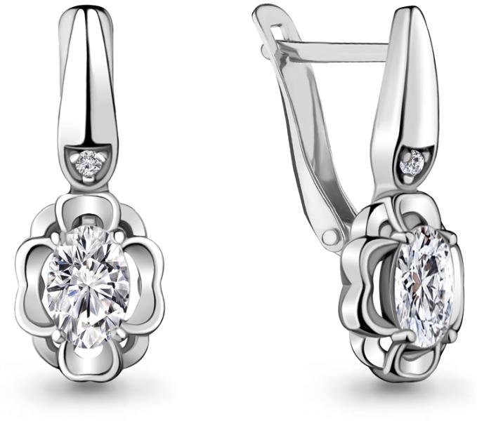 Серьги Aquamarine T48205А 2,6гр купить,NaN