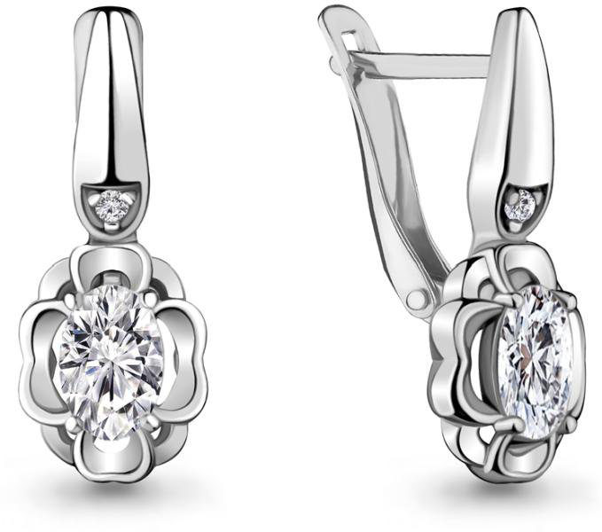 Серьги Aquamarine T48205А 2,6гр купить,NaN