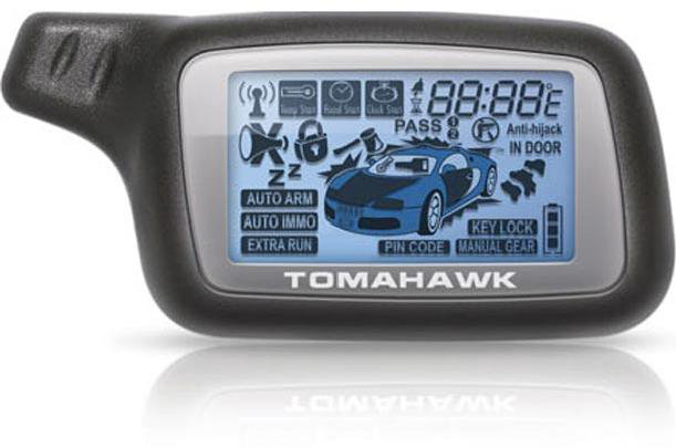 Автосигнализация Tomahawk X-5 черная купить,NaN