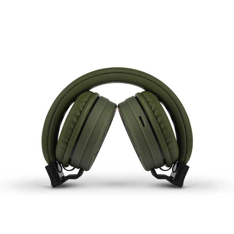 Наушники накладные Rombica Mysound BH-11 зеленые купить,NaN