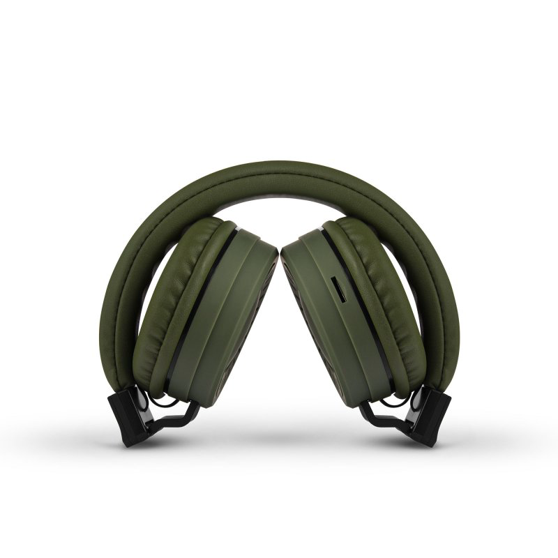 Наушники накладные Rombica Mysound BH-11 зеленые купить,NaN