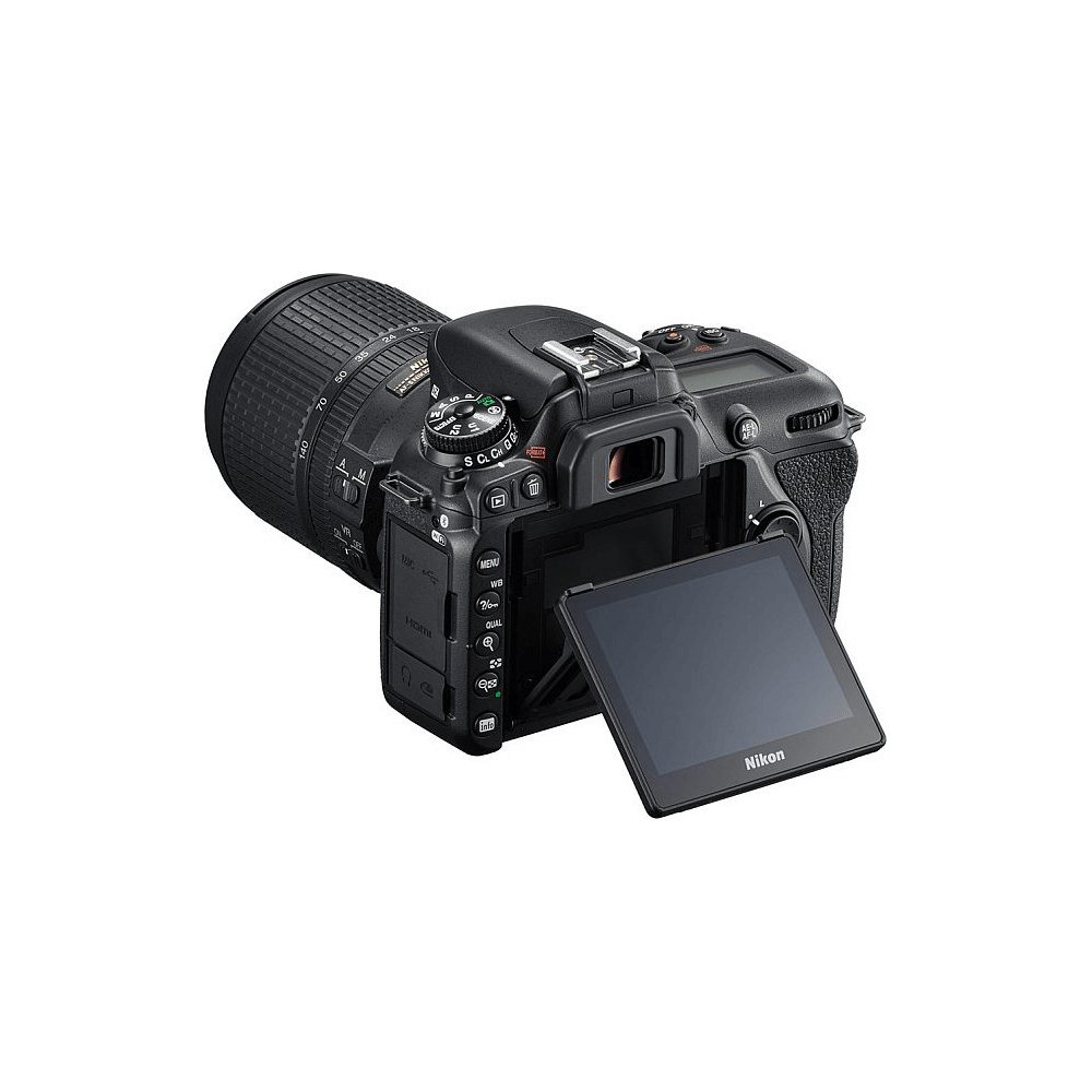 Зеркальный фотоаппарат Nikon D7500 + AF-S DX Nikkor 18-140 VR черная купить,NaN