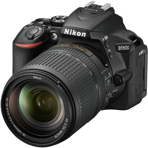 Фотокамера Nikon D5600 kit 18-140 ED VR черная купить,NaN