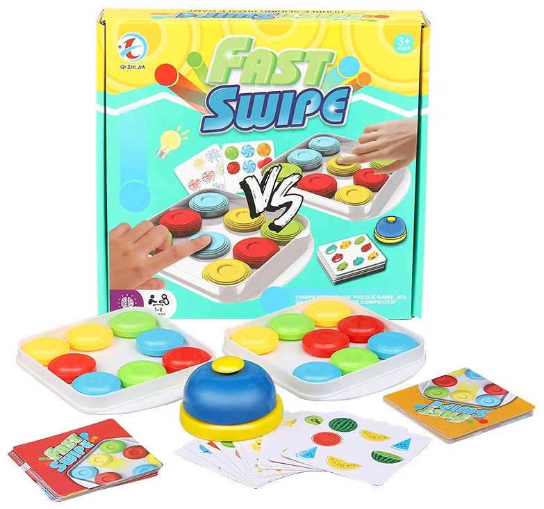 Настольная игра QI ZHI JIA Цветная реакция