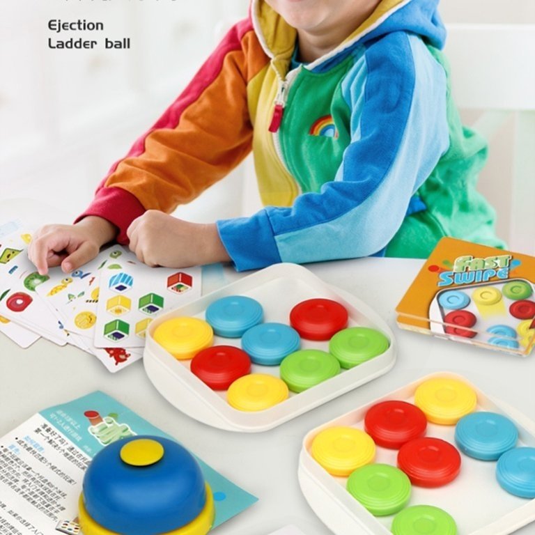 Настольная игра QI ZHI JIA Цветная реакция