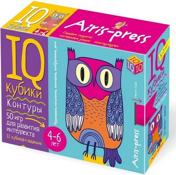 Книга Умные кубики. Контуры. 50 игр для развития интеллекта купить,NaN