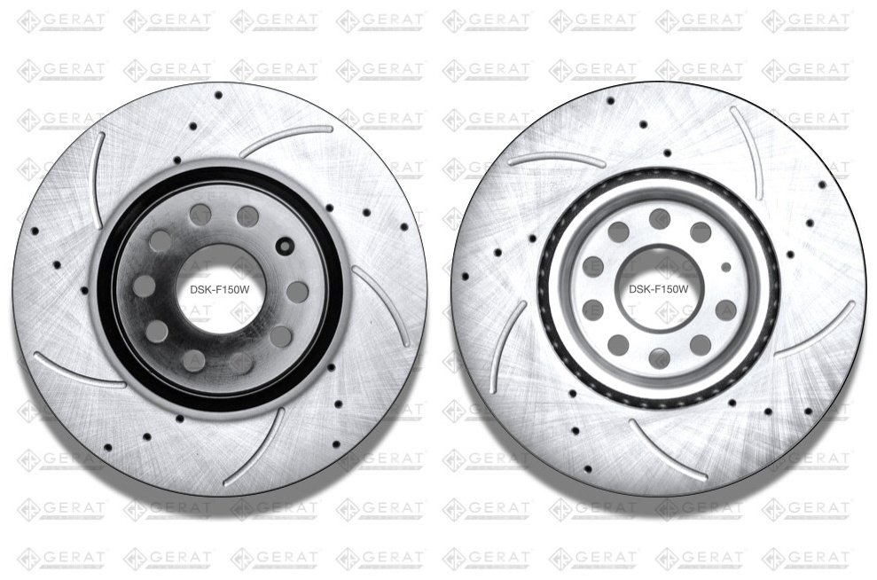 Диски Gerat передние DSK-F150W купить,NaN