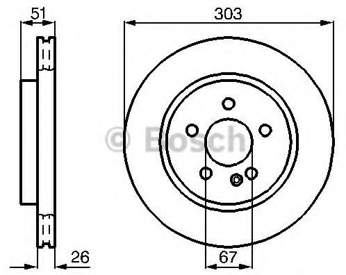 Диски Bosch передние 0 986 478 468 купить,NaN