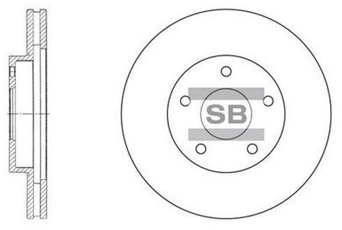 Диски HI-Q передние SD4215 купить,NaN