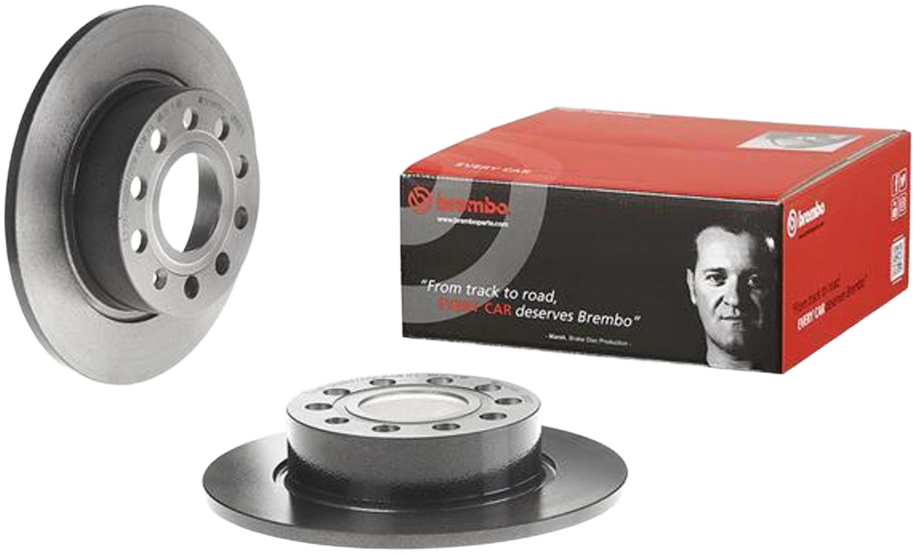 Диски Brembo задние 08950211 купить,NaN