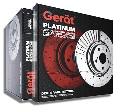 Диски Gerat передние DSK-F324P купить,NaN