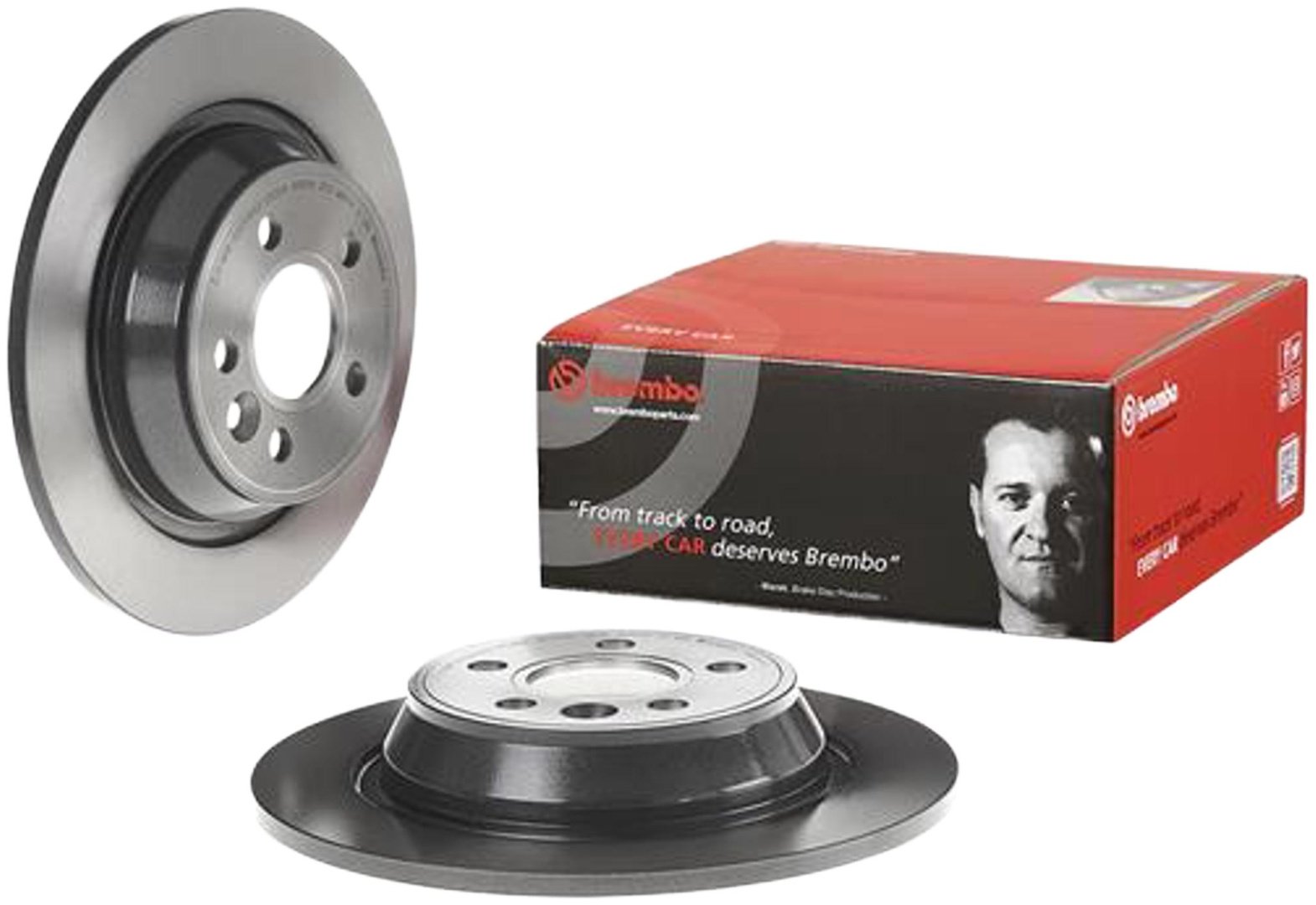 Диски Brembo задние 08A54011 купить,NaN