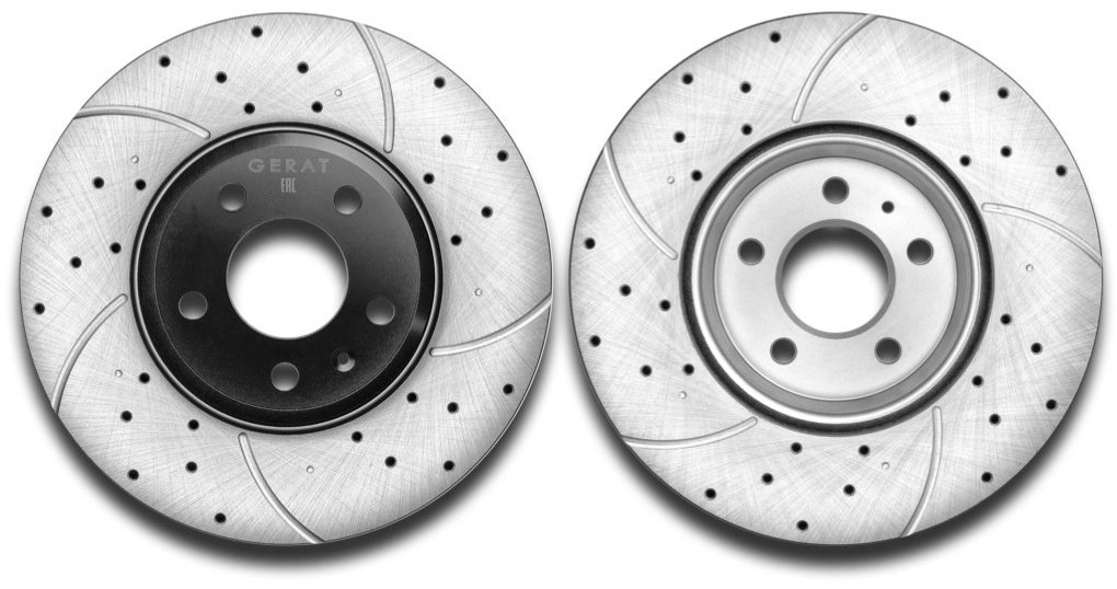Диски Gerat передние DSK-F154W купить,NaN
