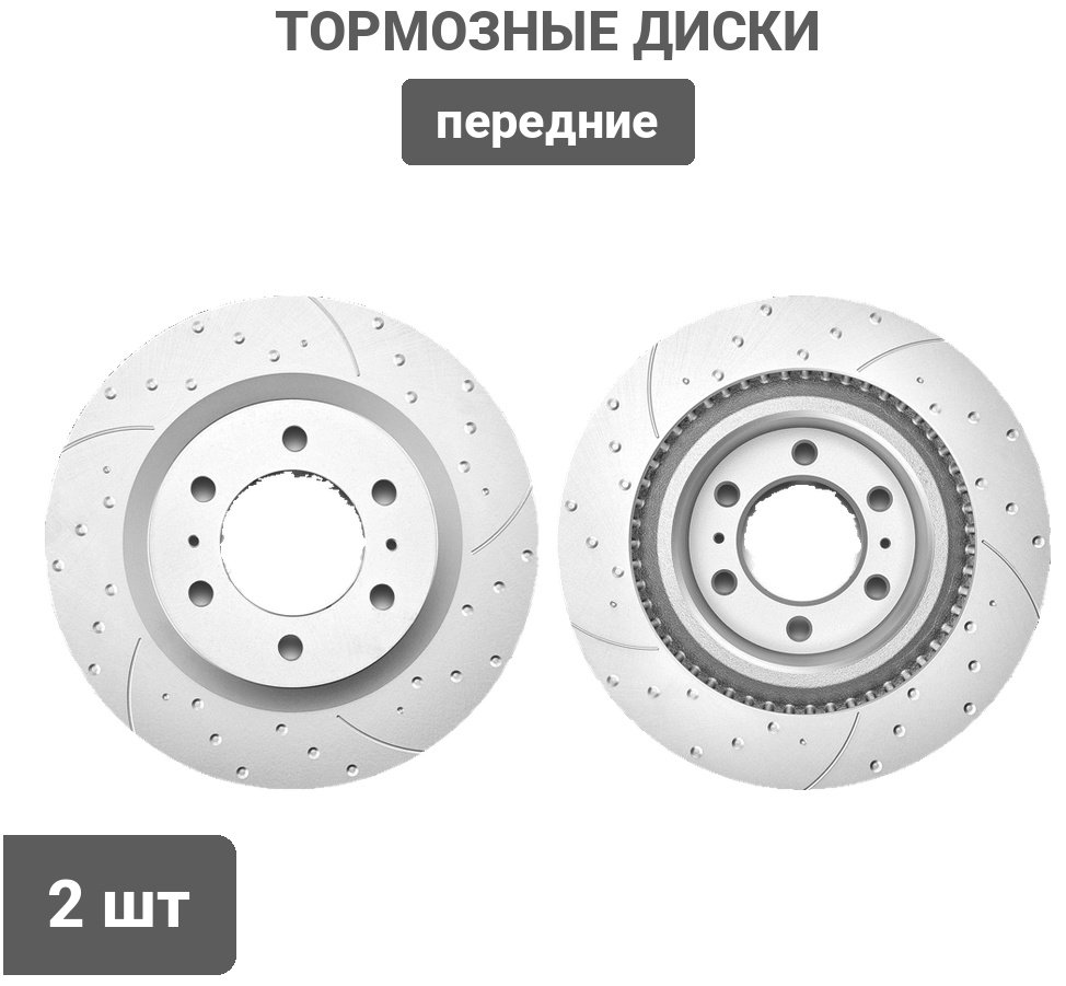 Диски Gerat передние DSK-F280P купить,NaN