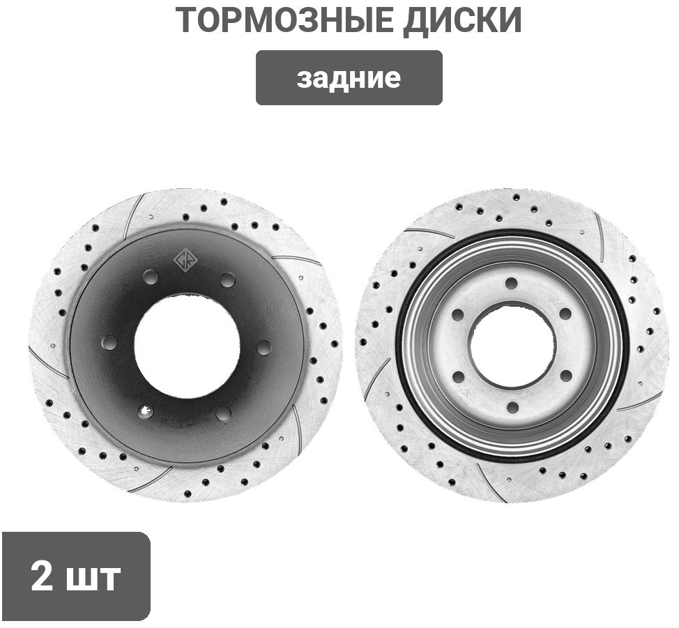 Диски Gerat задние DSK-R106W купить,NaN