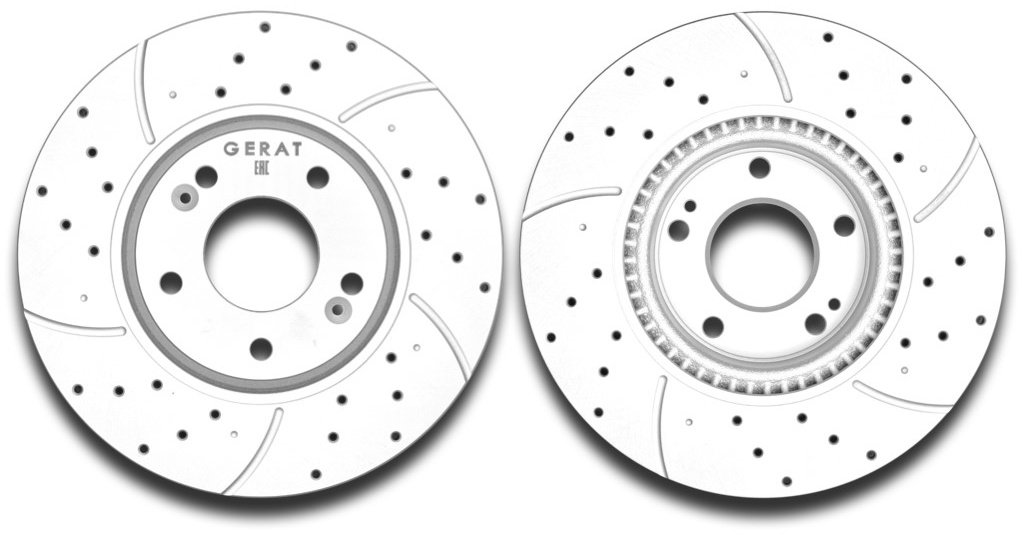 Диски Gerat передние F101P купить,NaN