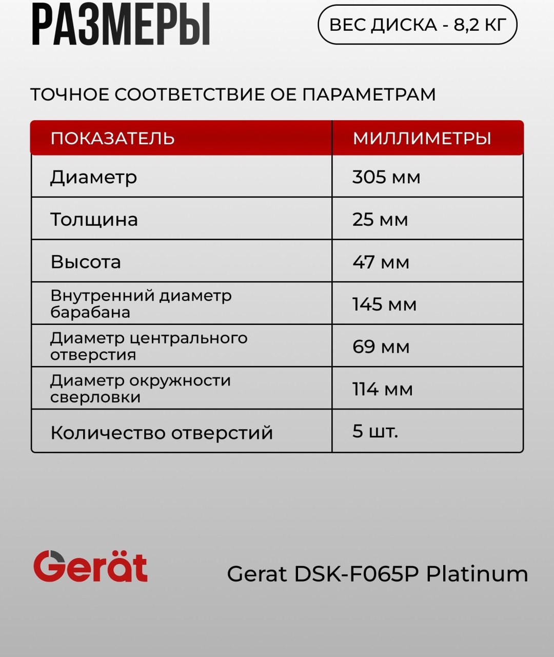 Диски Gerat передние F165P купить,NaN