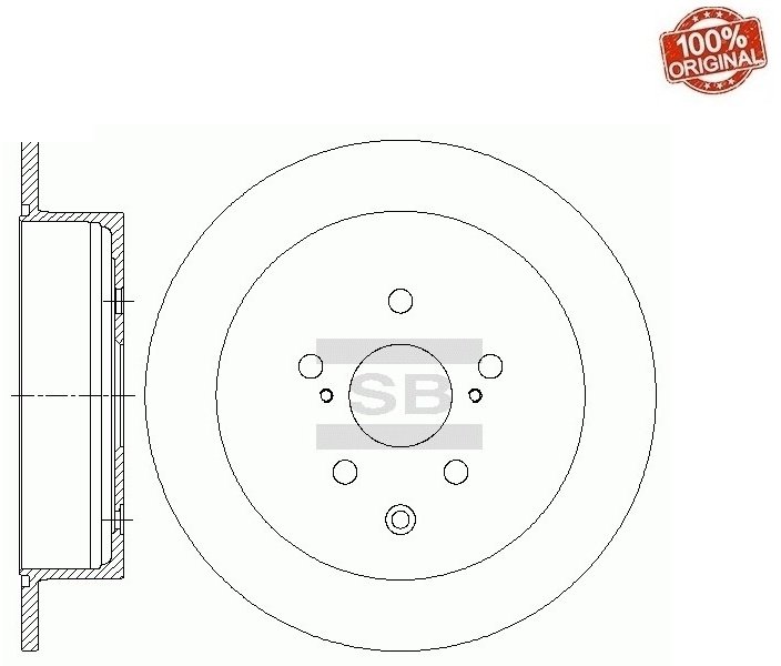 Диски HI-Q задние SD4035