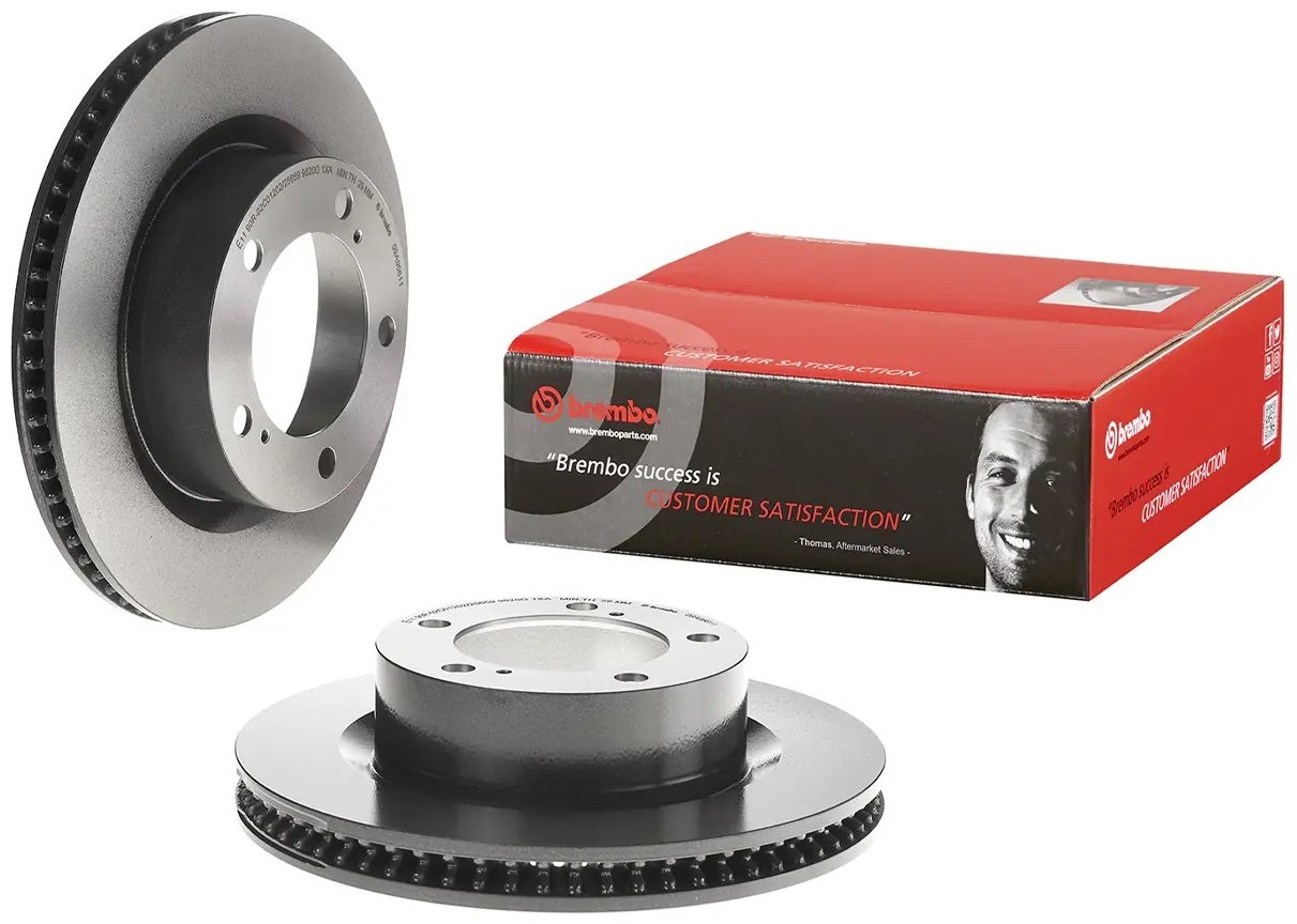 Диски Brembo передние 09.A966.11
