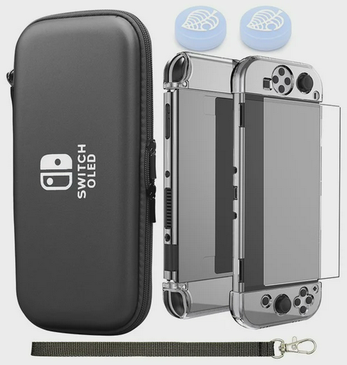 Чехол-клатч для Nintendo Switch Oled черный