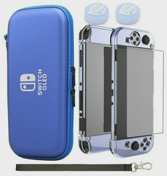 Чехол-клатч для Nintendo Switch Oled синий