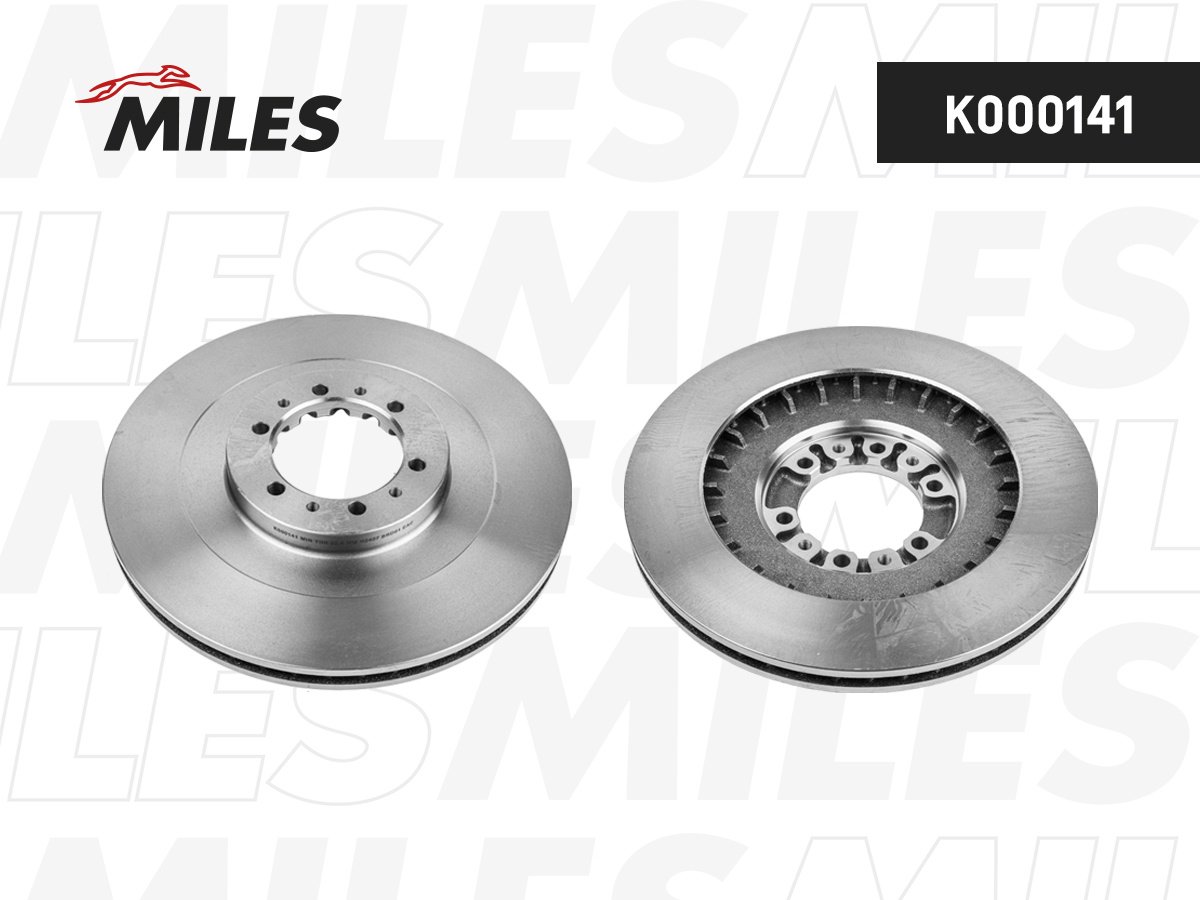 Диски MILES передние K000141 купить,NaN