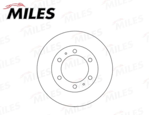 Диски MILES передние K001152 купить,NaN