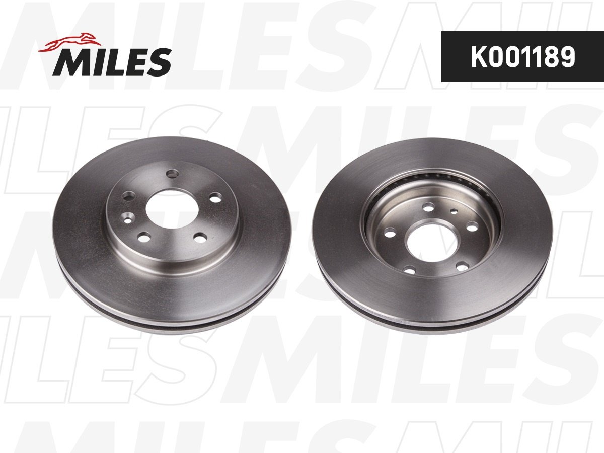 Диски MILES передние K001189 купить,NaN