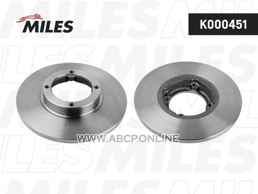 Диски MILES передние K000451 купить,NaN