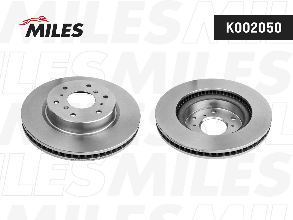 Диски MILES передние K002050 купить,NaN