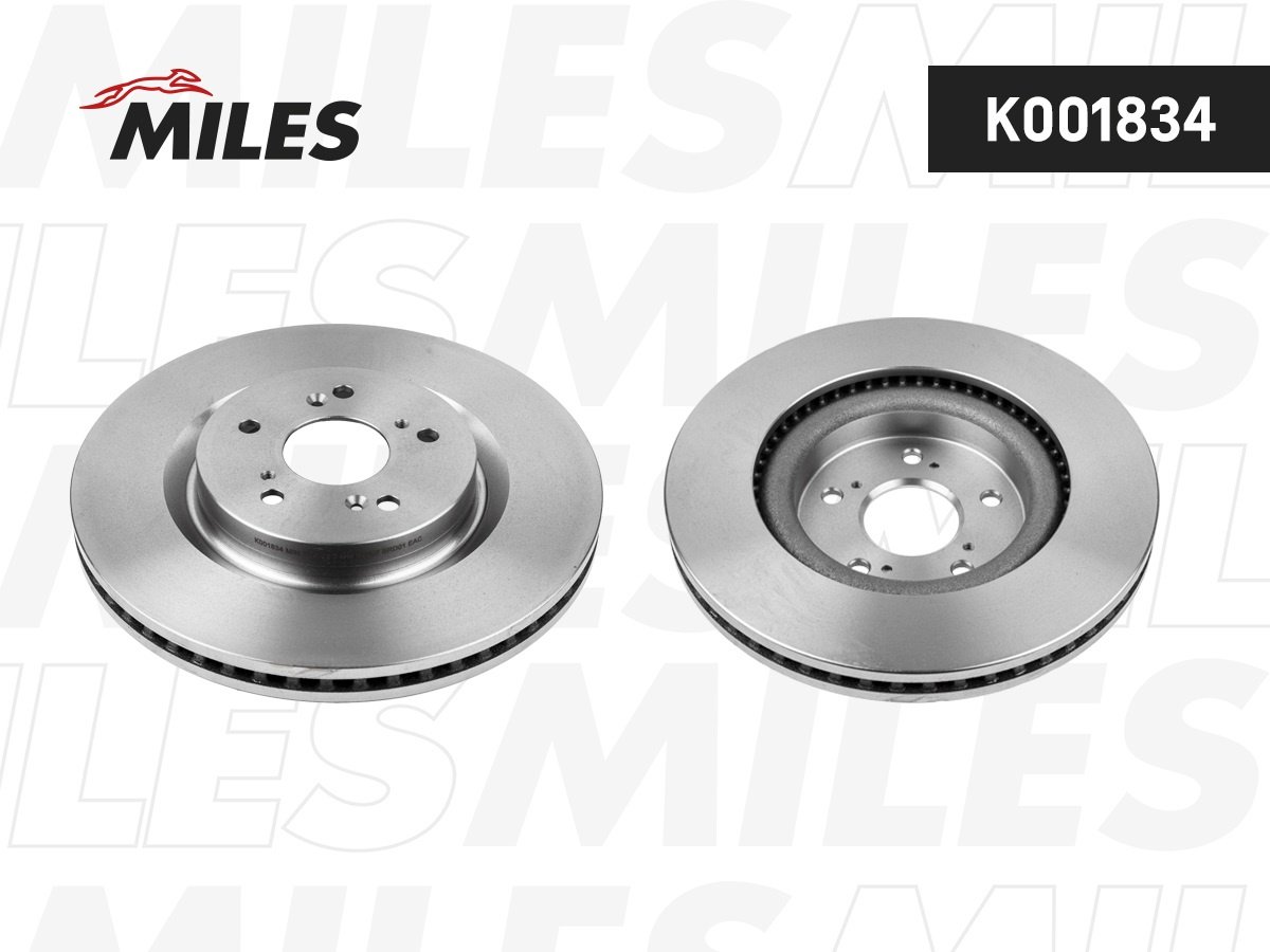 Диски MILES передние K001834 купить,NaN