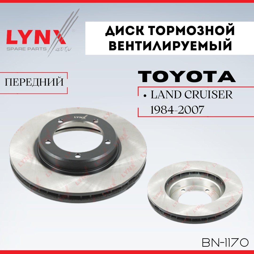 Диски LYNXauto передние BN-1170 купить,NaN