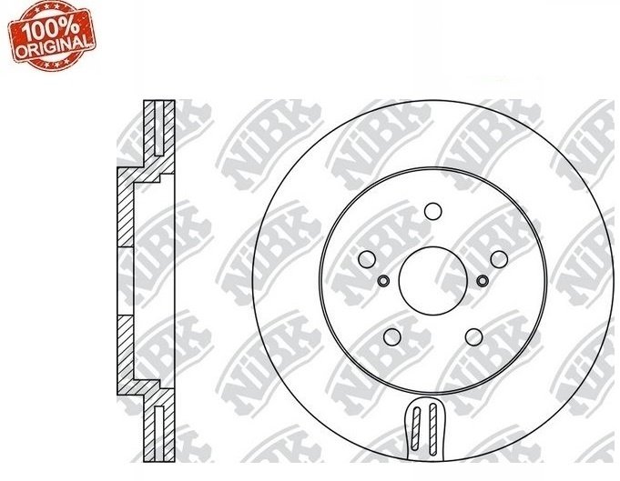 Диски NIBK передние E-RN1443-M купить,NaN