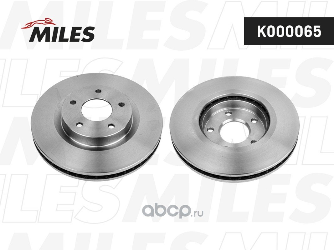 Диски MILES передние K000065 купить,NaN
