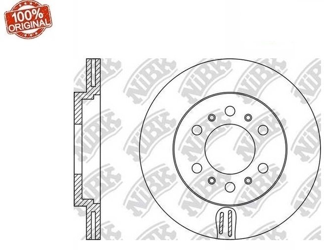 Диски NIBK передние E-RN1217-M купить,NaN