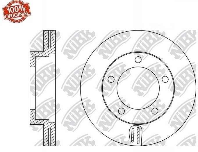 Диски NIBK передние E-RN1224-M купить,NaN