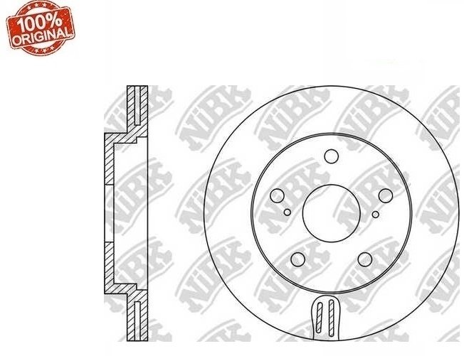 Диски NIBK передние E-RN1238-M купить,NaN