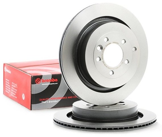 Диски Brembo задние 09.8876.31 купить,NaN