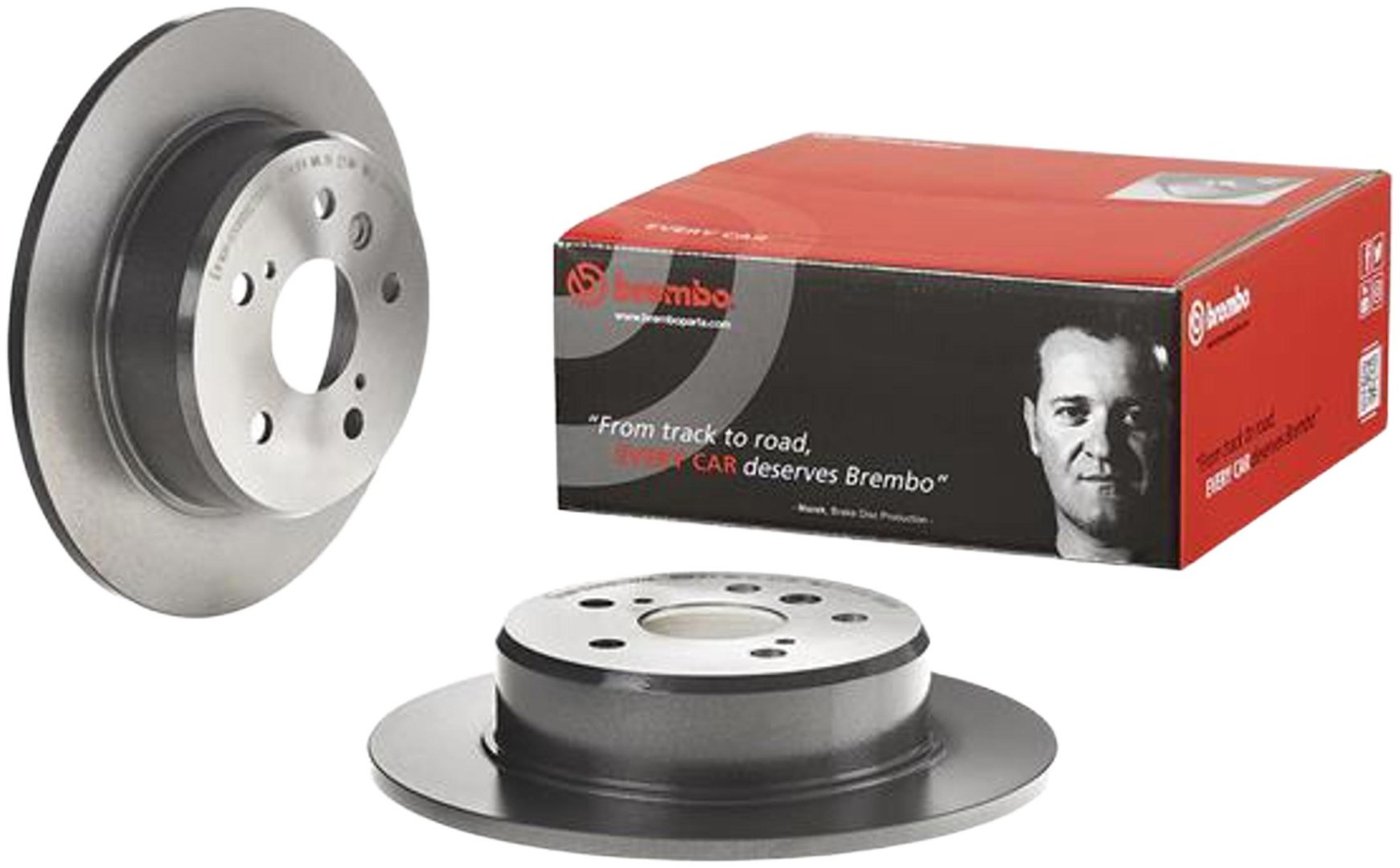 Диски Brembo задние 08A15011 купить,NaN