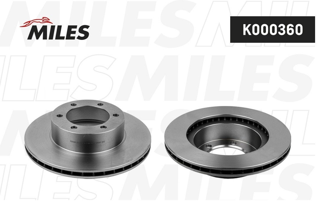 Диски MILES передние K000360 купить,NaN