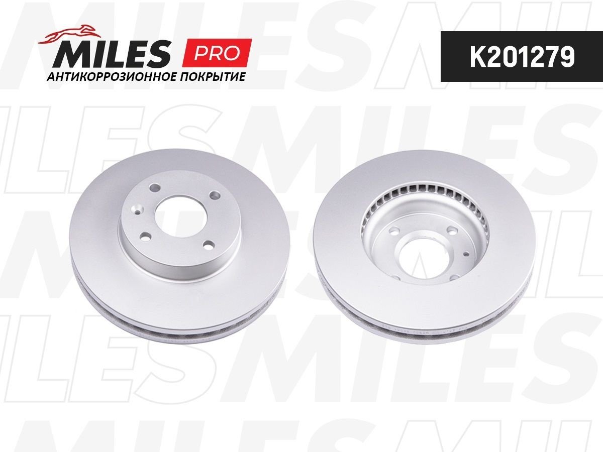 Диски MILES передние K000049 купить,NaN