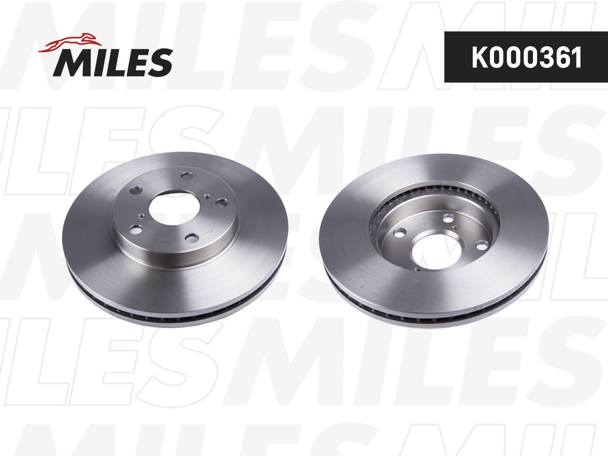 Диски MILES передние K000361 купить,NaN
