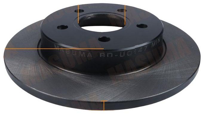Диски MASUMA передние BDU0147 купить,NaN