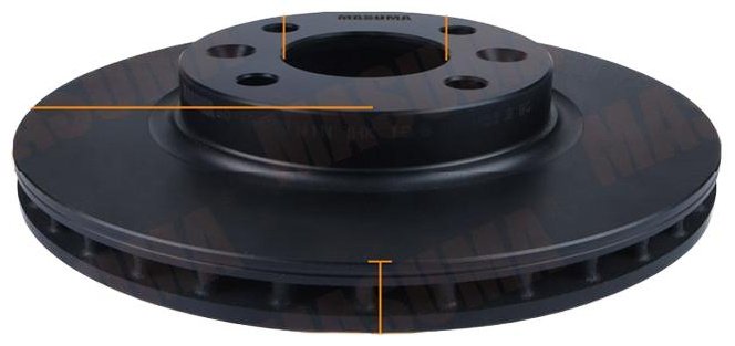 Диски MASUMA передние BDE0286 купить,NaN
