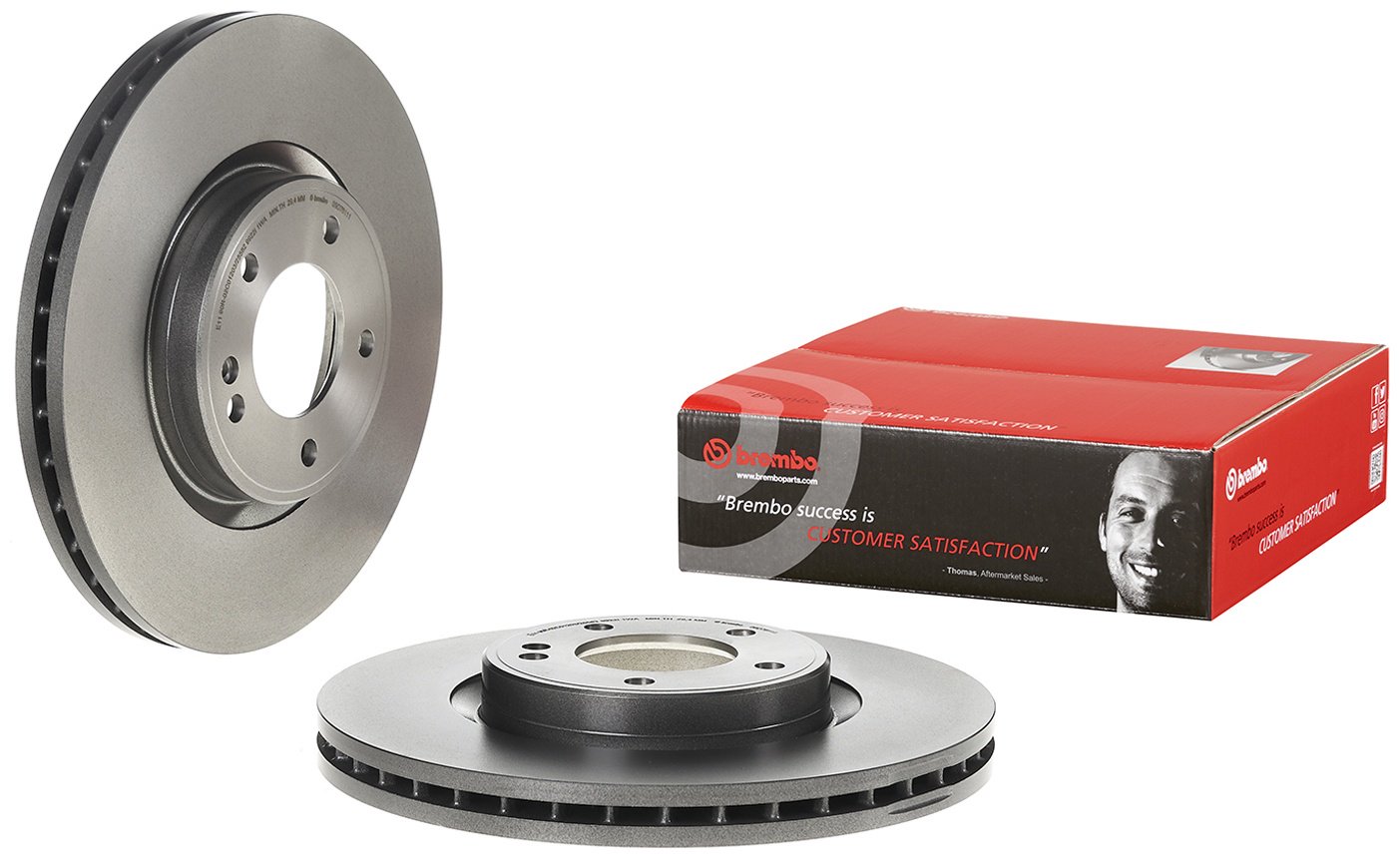 Диски Brembo передние 09D76111 купить,NaN
