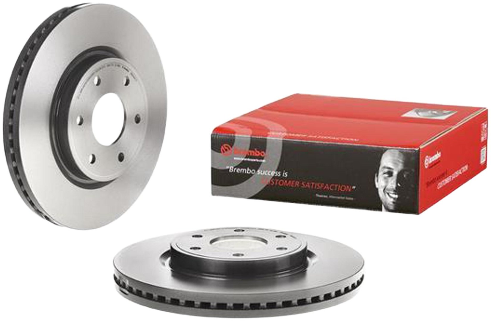 Диски Brembo передние 09B54511 купить,NaN