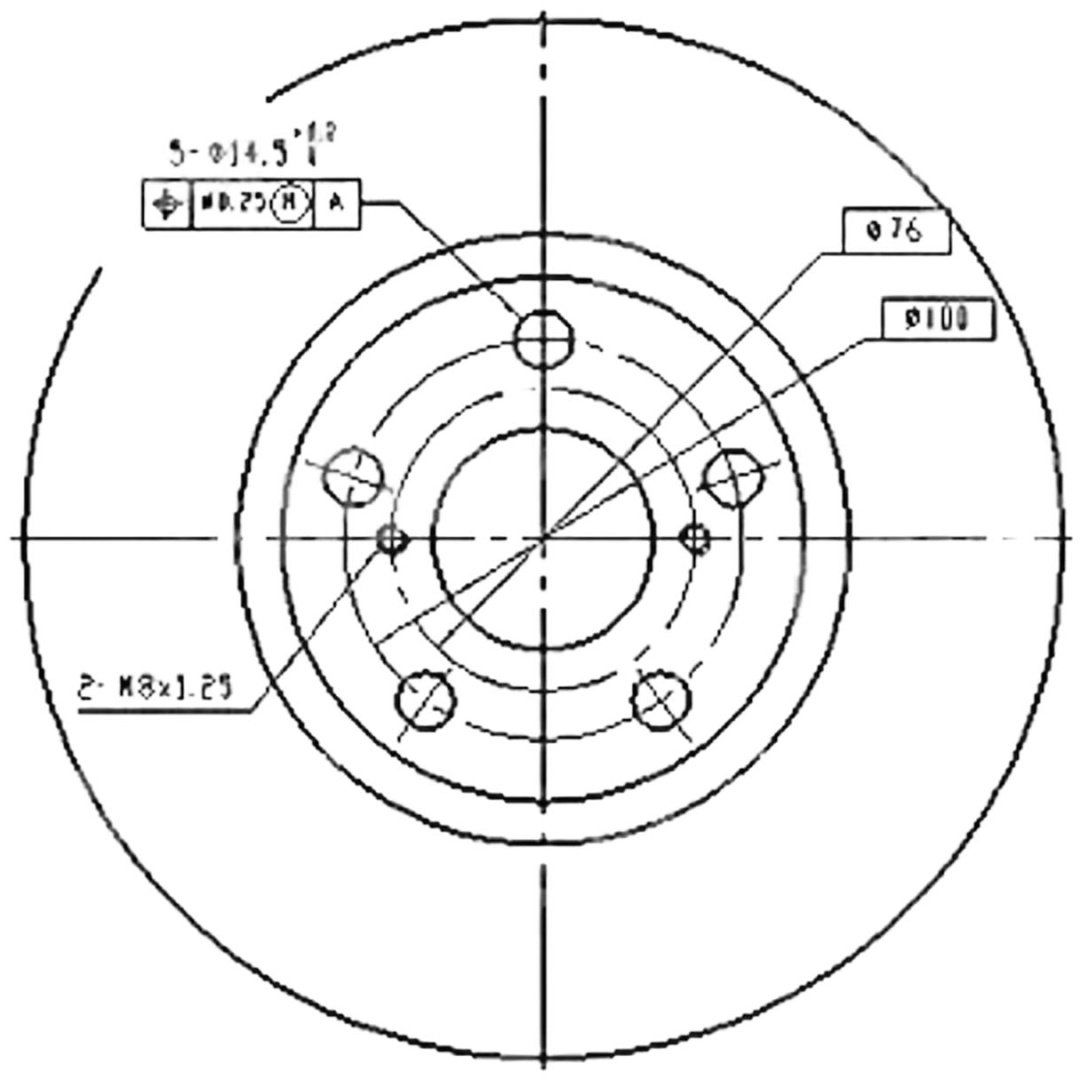 Диски PATRON передние PBD 4046