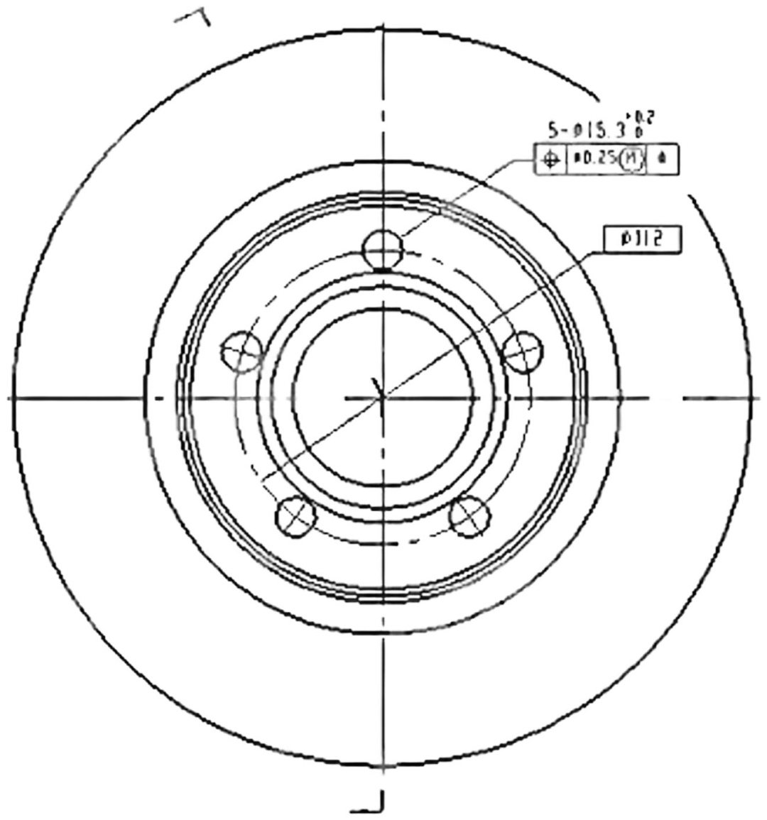 Диски PATRON передние PBD 2806